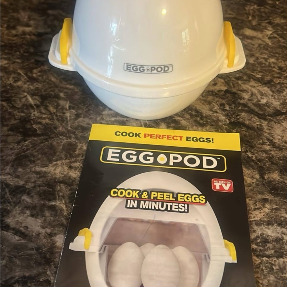 Egg Pod Microwave Egg Cooker  Hard boiled eggs in minutes